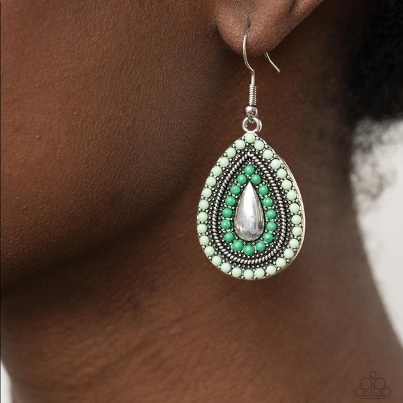 Beaded Bonanza - Green